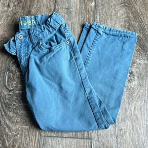 GAP kids Straight Blue Khakis Size 5